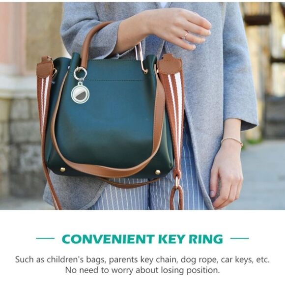 2 Pcs Wear-Resistant Portable Case TPU Cover Storage Box Key Ring Accessory - Picture 4 of 15